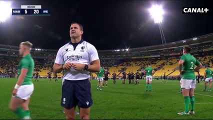 Carton jaune pour Jordan Larmour - Test Match - Maori All Blacks/Irlande
