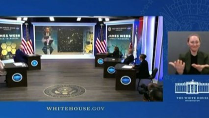 Spazio, Biden svela la prima immagine del telescopio Webb
