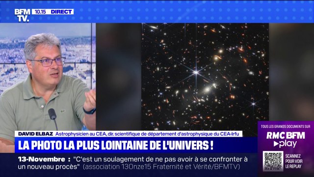 David Elbaz, astrophysicien au CEA: Dans les situations actuelles, de crises planétaires, c'est fondamental de se resituer dans l'histoire de l'univers