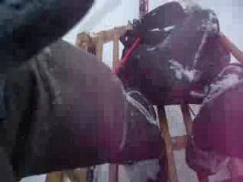 chute dans la descente aux anfers