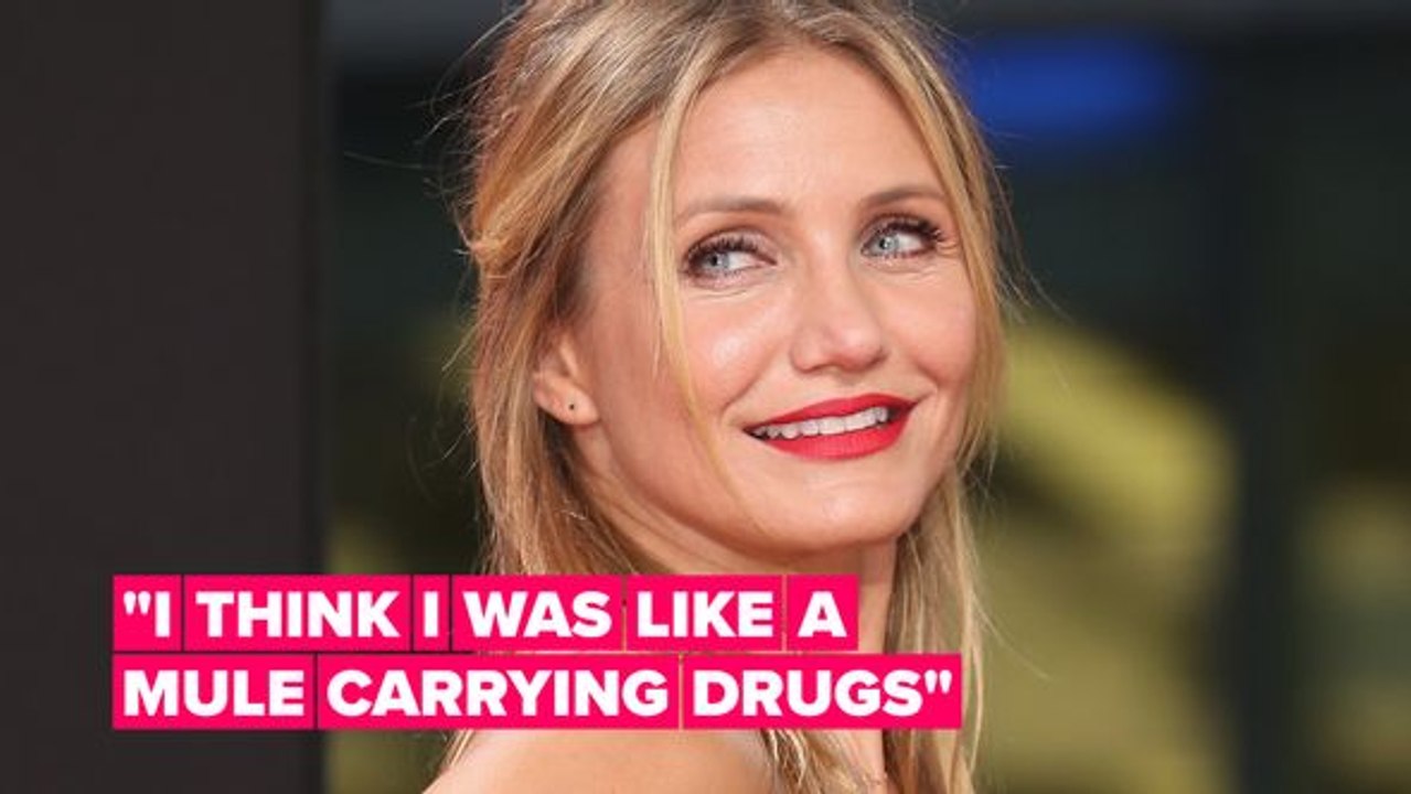 Cameron Diaz thinks she may have been a drug mule in the 90s