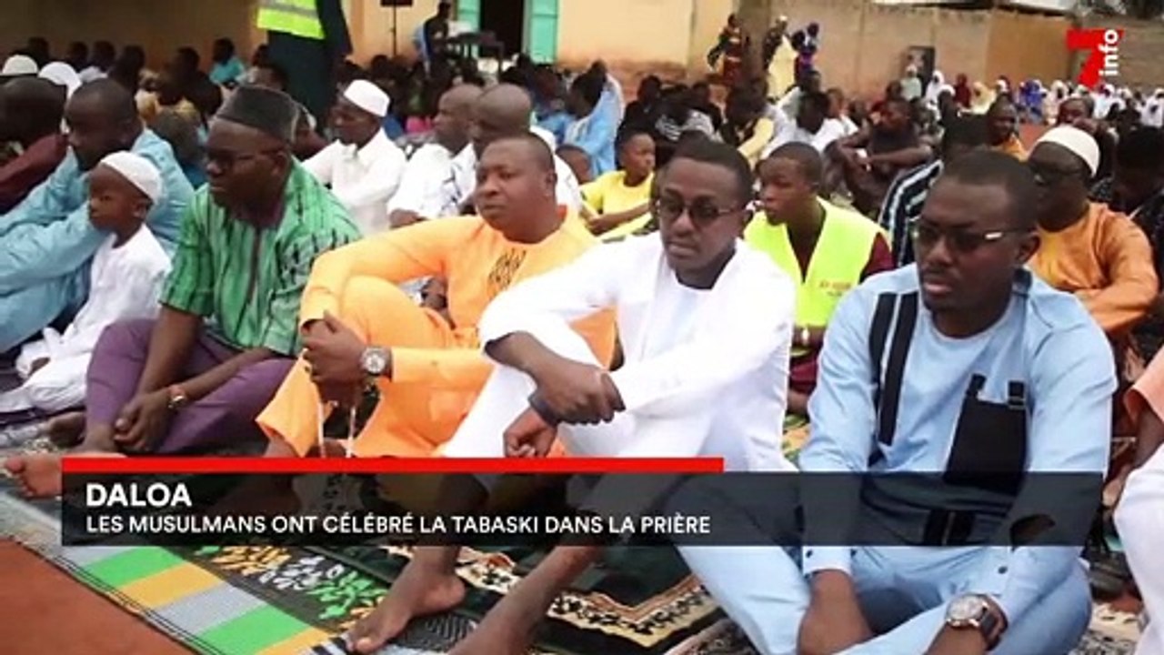 Daloa : les musulmans ont célébré la Tabaski dans la prière