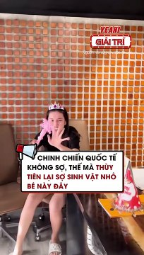 Chinh chiến Quốc tế không sợ thế mà Thùy Tiên lại sợ sinh vật nhỏ bé này