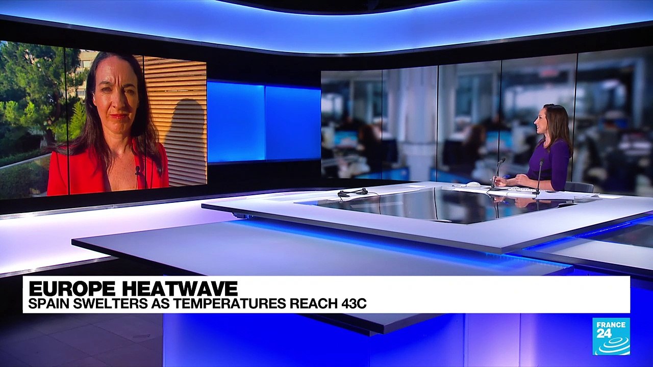 Spain swelters as temperatures reach 43C in second heatwave