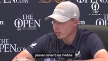 British Open - Un mois après sa victoire à l'US Open, Fitzpatrick évoque sa nouvelle vie