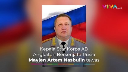 Mayor Jenderal Artem Nasbulin Tewas Digerus Amunisi HIMARS