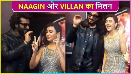 Tejasswi Along With Arjun Kapoor Give Naagin Pose | Jab Villan Meet Naagin