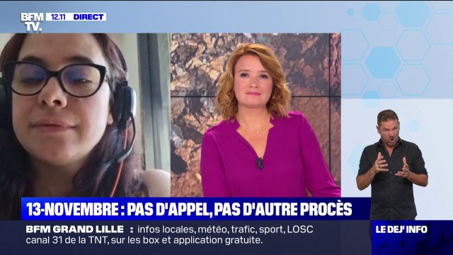 Procès du 13-Novembre: Sophie Parra, rescapée du Bataclan, estime que Salah Abdeslam ne mérite pas de mourir en prison