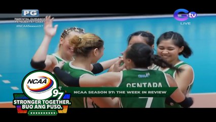 NCAA Season 97 | Women's Volleyball Week in Review (Week 4) | Game On (July 8, 2022)