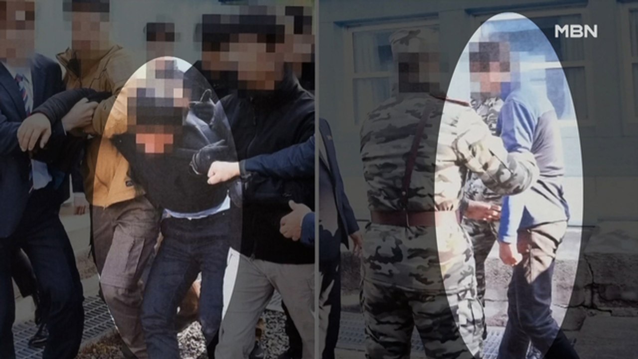 탈북 어민 북송 사진 공개…군사분계선 다다르자 절규