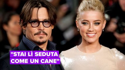 Johnny Depp paragona Amber Heard a un cane nel suo nuovo album