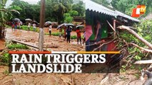 WATCH | Heavy Rainfall Triggers Landslide; Houses Destroyed