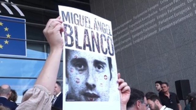 Unos cien eurodiputados homenajean en Bruselas a Miguel Ángel Blanco