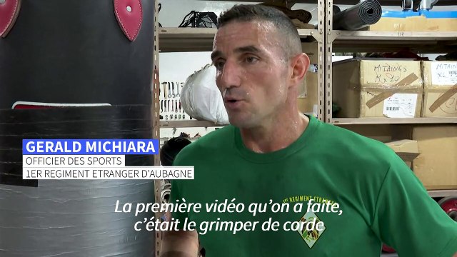 Major Gérald , militaire de la légion étrangère et star sur YouTube