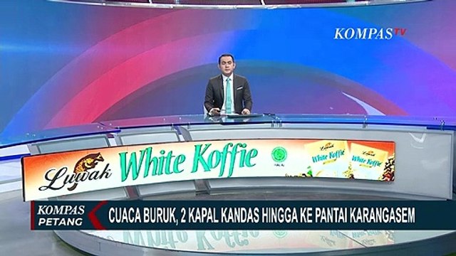 Akibat Cuaca Buruk, 2 Kapal Kandas di Perairan Karangasem