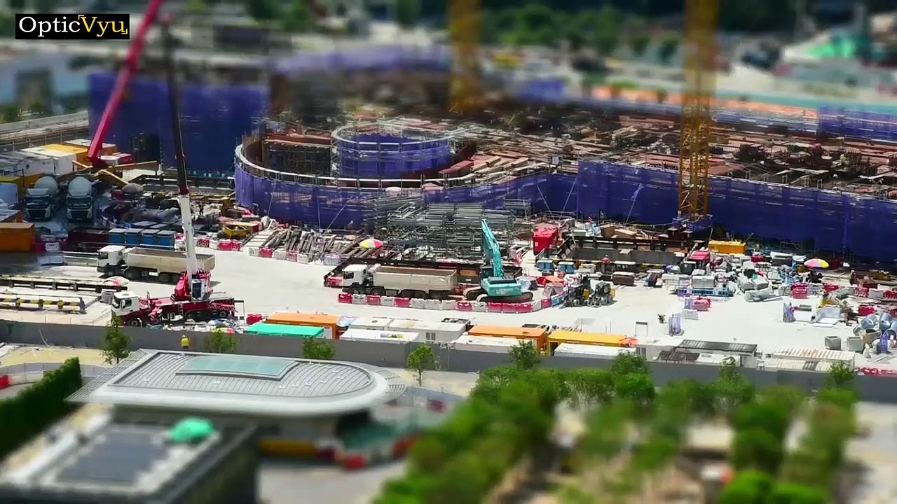 Construction Time lapse Video - OpticVyu