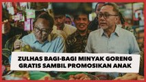 Aksi Mendag Zulhas Bagi-bagi Minyak Goreng Gratis Sambil Promosikan Anak: Nanti Pilih Futri Ya