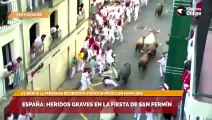 España: heridos graves en la fiesta de San Fermín