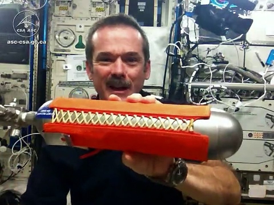 The five (main) senses in space- Sight