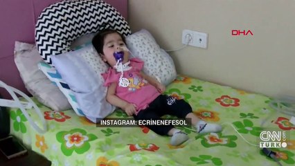 6 makineye bağlı SMA'lı Ecrin'in annesi: Zaman, en büyük düşmanımız