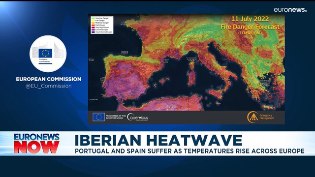Europe suffers under major heatwave, faces drought and wildfires