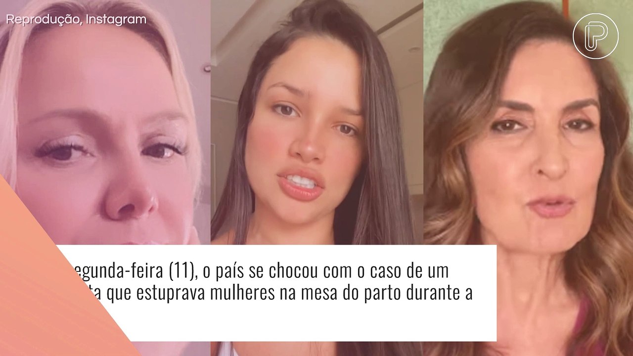 Famosas se revoltam com caso de anestesista que estuprava mulheres na sala de parto: 'Que violência'