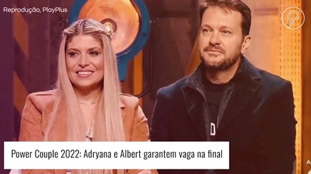 'Power Couple 2022': Albert e Adryana estão na final do reality após vencerem a Prova dos Casais