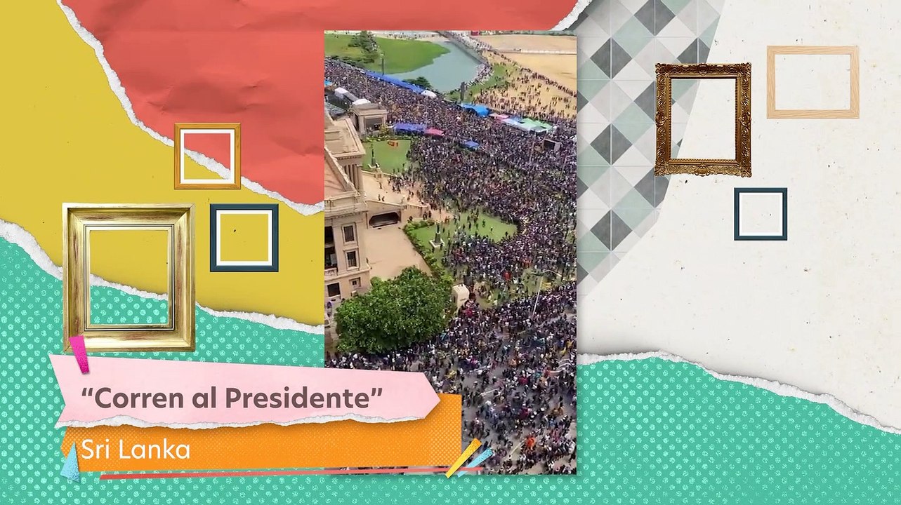 Corren al presidente de Sri Lanka - Almohadazo Casero