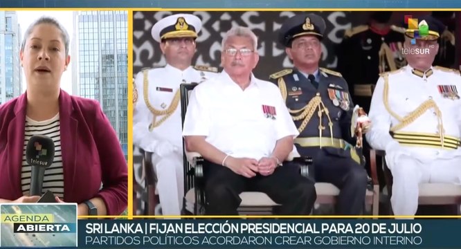 Partidos de Sri Lanka definen el 20 de Julio para comicios presidenciales