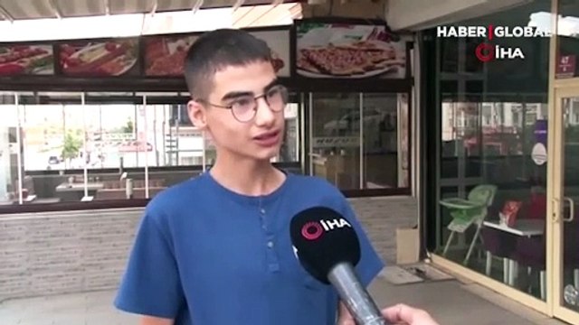 Ankara'da pompalı tüfekli dehşet anları kameraya böyle yansıdı