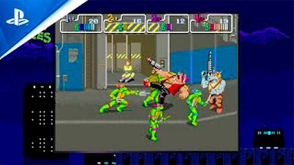 TMNT The Cowabunga Collection - Bebop & Rocksteady Boss Gameplay PS Underground
