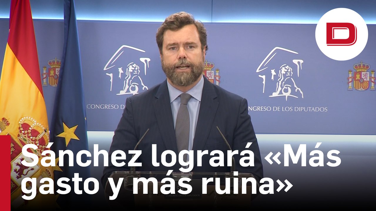 Vox rechaza las medidas anunciadas por Sánchez