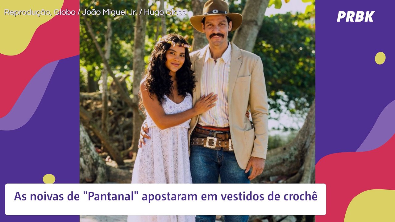 "Pantanal": casamento de Juma e Jove tem primeiras fotos divulgadas. Veja!