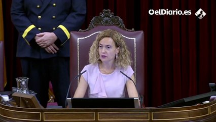 Batet, a Gamarra: "Los minutos de silencio deben plantearse en en la Junta de Portavoces, agradecería que así continuase siendo"