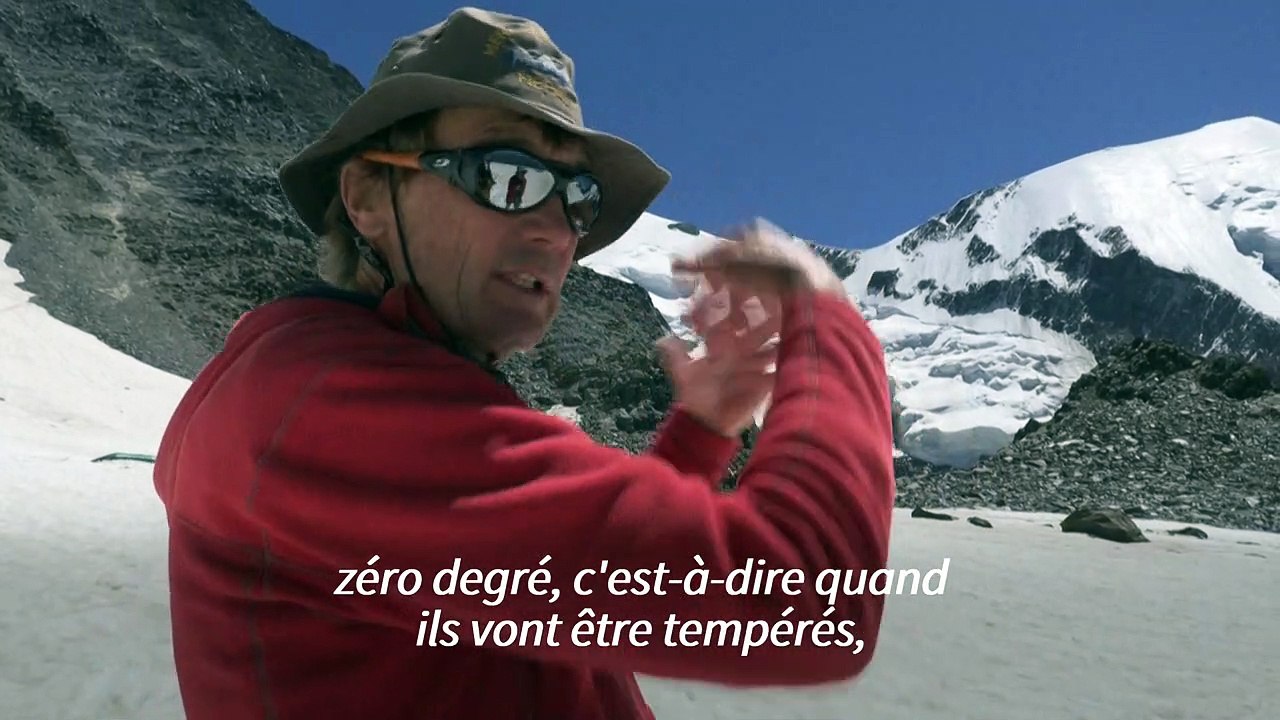 Au Mont Blanc, des scientifiques au chevet d'un glacier sous haute surveillance