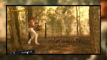 women saves scorched koala austraila bushfir