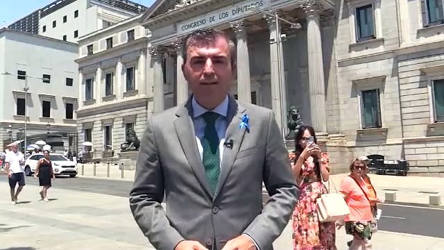 Domínguez, decepcionado con el discurso de Sánchez por no hablar de Canarias, La Palma ni apuntalar el REF