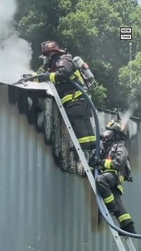 Trailer Filled With 20 Tons of Potato Chips Catches Fire