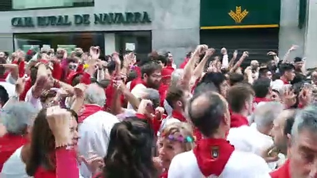 Musique dans les rues de Pampelune-Iruña