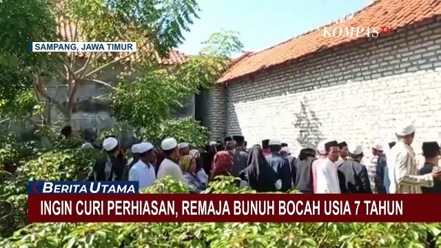 Remaja SMP Nekat Bunuh Tetanggnya karena Ingin Curi Perhiasan