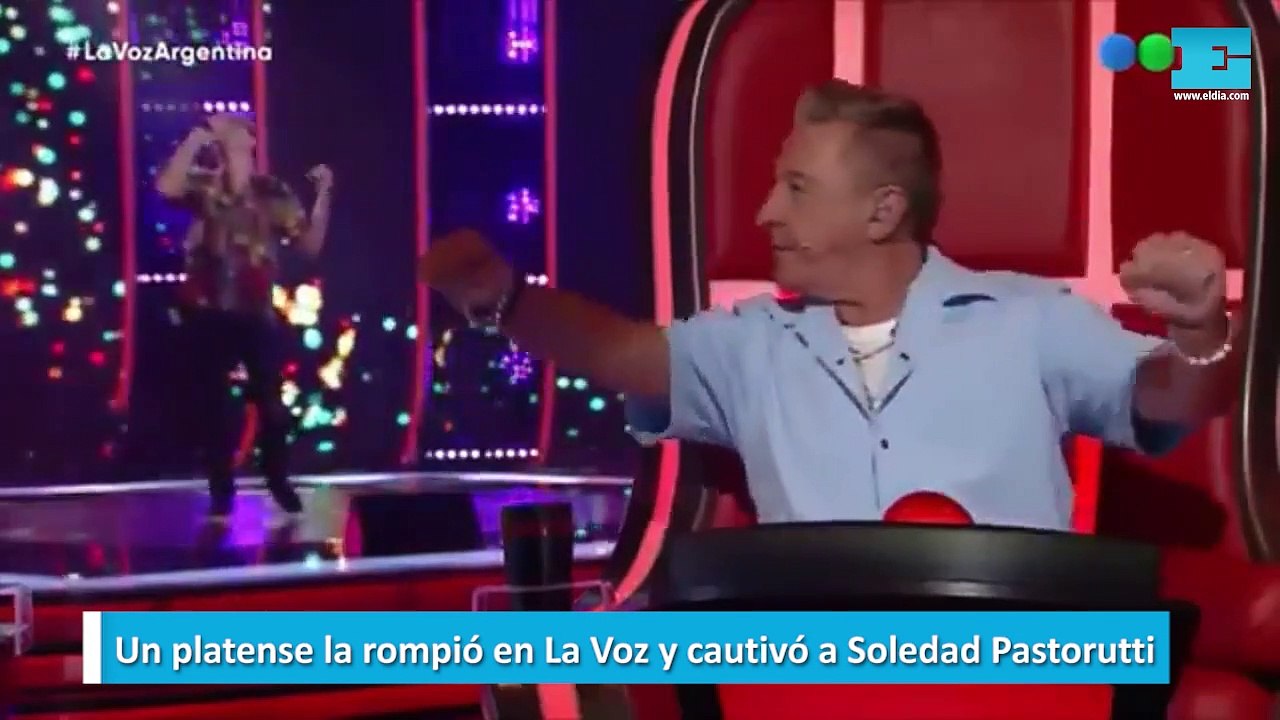Un platense la rompió en La Voz y cautivó a Soledad Pastorutti