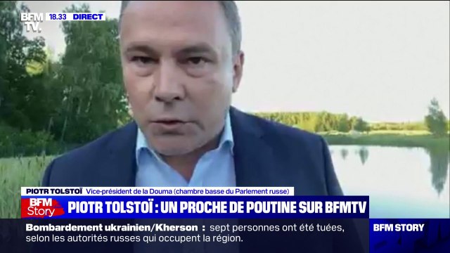 Piotr Tolstoï, vice-président de la Douma: Le président Zelensky va courir derrière l'avion