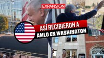 ASÍ SALUDÓ AMLO a MEXICANOS que lo RECIBIERON en WASHINGTON | ÚLTIMAS NOTICIAS