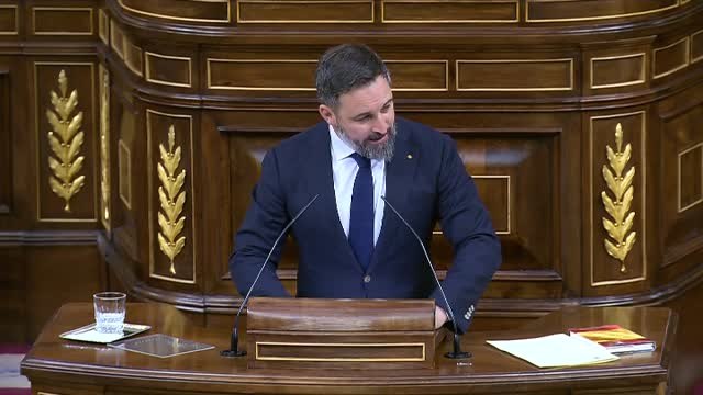 Abascal a Sánchez: Decía usted que había que cerrar el Ministerio de Defensa y ahora asume la propuesta de VOX de subir su gasto
