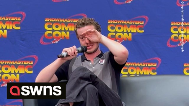 Stranger Things actor Joseph Quinn breaks down in tears at London Film and Comic Con after becoming overwhelmed with support from fans