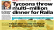 The News Brief: Tycoons throw multi-million dinner for Raila's campaigns