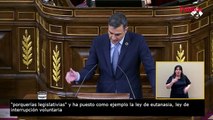 Pedro Sánchez replica a Abascal: 