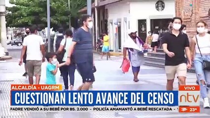 Alcaldía cuestiona avance del CENSO