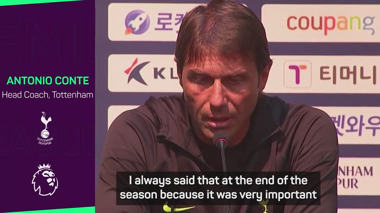 'Spurs project has only just begun' - Conte