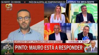 CM TV FORNECE TELE PONTO A MAURO XAVIER RESPONDER A PINTO DA COSTA